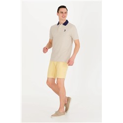 Erkek Taş Polo Yaka Tişört