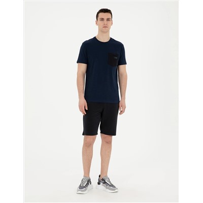 Lacivert Regular Fit Tişört