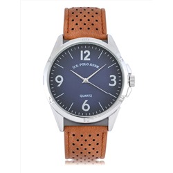 MENS CLASSIC BROWN STRAP WATCH