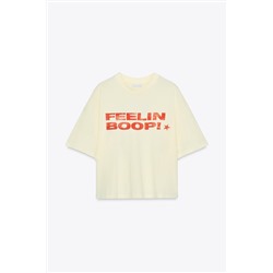 BETTY BOOP® WASHED-EFFECT T-SHIRT