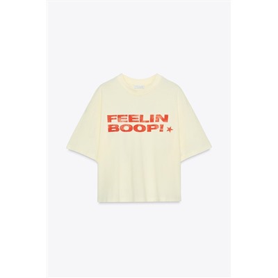 BETTY BOOP® WASHED-EFFECT T-SHIRT