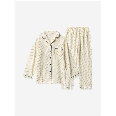 Женская пижама в нежных и теплых расцветках Экспорт