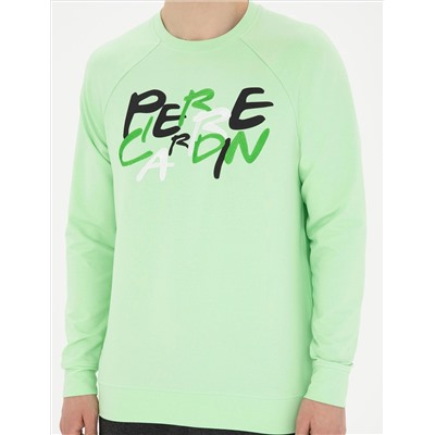 Fıstık Yeşili Regular Fit Sweatshirt