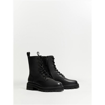 Ботинки на шнуровке, W028/kaya