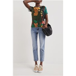 Camiseta texturas obra de arte