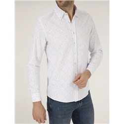 Pembe Slim Fit Uzun Kollu Gömlek