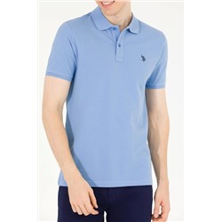 Erkek Koyu Mavi Basic Polo Yaka Tişört