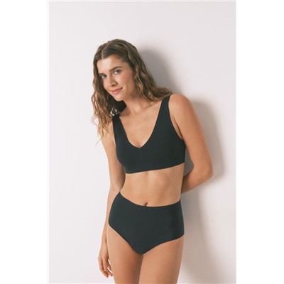 Braga alta clean cut negro