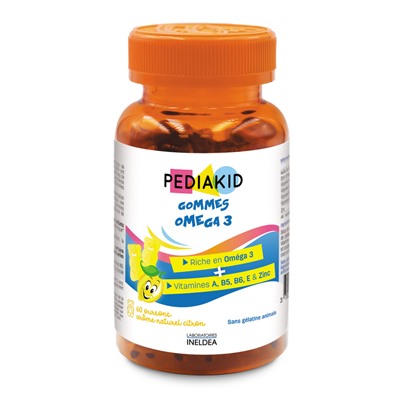 Gommes omega 3  60 mar PEDIAKID