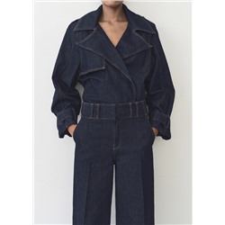 Pantalón denim wideleg