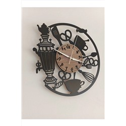 Ümra lazer Üm-ra Lazer Mutfak Cafe Duvar Saat - 40x40 Cm ümra00003dvs