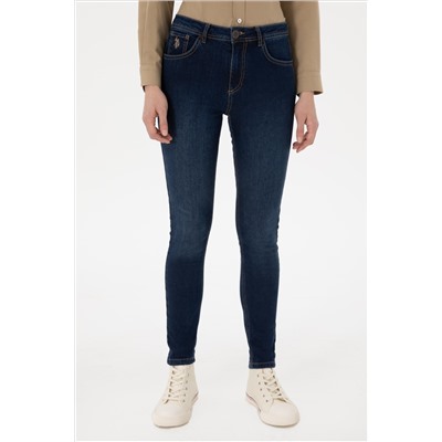 Kadın Mavi Skinny Fit Jean Pantolon