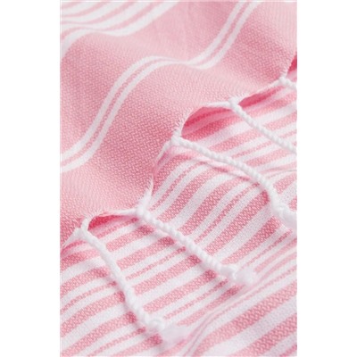 Mulberry Katya Peştemal %100 Pamuk Banyo Havlusu Pembe