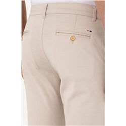Erkek Bej Kanvas / Chino Pantolon