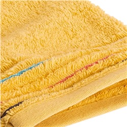 Waschhandschuh mit Streifenbordüre