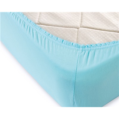 Трикотажная простынь на резинке