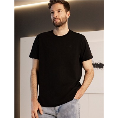 Футболка из премиального хлопка с эластаном