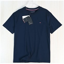 Мужская хлопковая  футболка ТОММИ ХИЛФИГЕ*Р