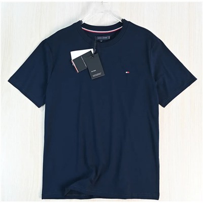 Мужская хлопковая  футболка ТОММИ ХИЛФИГЕ*Р