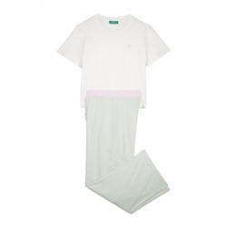 Pijama combinado rosa