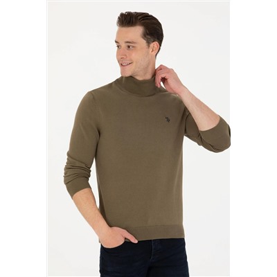 Erkek Haki Basic Kazak