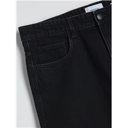 Shorts im Regular-Fit aus Denim