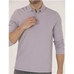 Lila Slim Fit Basic Sweatshirt