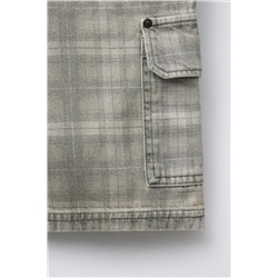 CHECK BERMUDA SHORTS