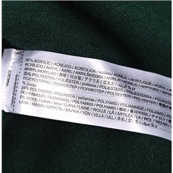 Трикотажное платье с круглым вырезом и длинными рукавами  МАНГ*О