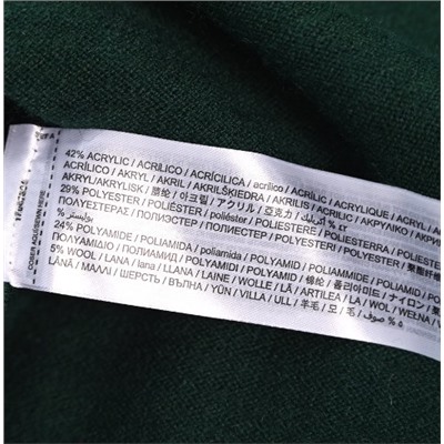 Трикотажное платье с круглым вырезом и длинными рукавами  МАНГ*О