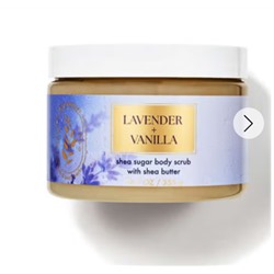 Lavender Vanilla Shea Sugar Body Scrub