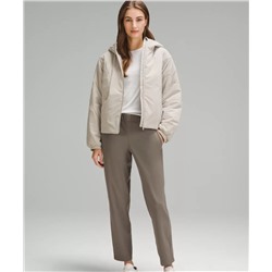 Теплая женская короткая куртка с уникальным утеплителем, который сохраняет тепло лучше пуха   Lululemo*n