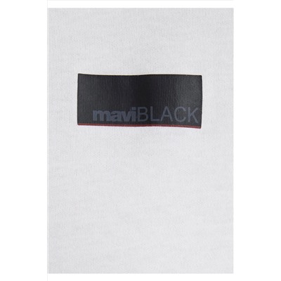 Mavi Black Baskılı Beyaz Tişört Slim Fit / Dar Kesim 0611401-70057