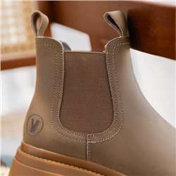 Женские кожаные ботинки-челси  Остаток партии с фабрики, отличное качество