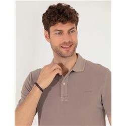 Vizon Slim Fit Dokulu Polo Yaka Tişört