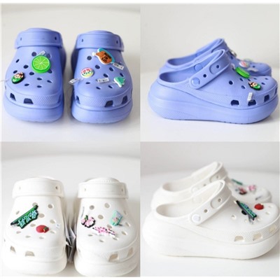 Разноцветные сабо  КРОК*С  Экспорт   Материал: EVA