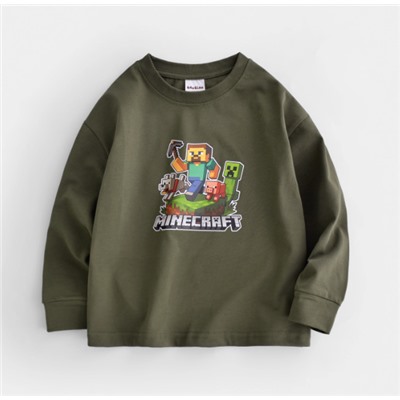 Лонгслив для мальчиков. 100% хлопок. Экспорт