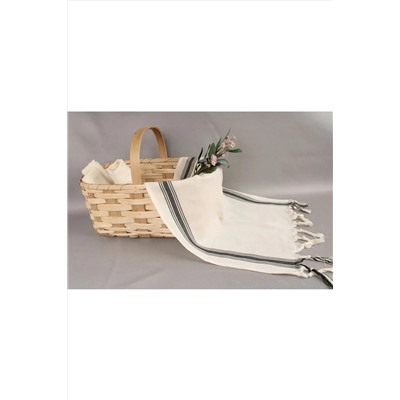 Kayra Export Peştemal %100 Pamuk Küçük Boy Peşkir 45x90 Cm El Havlusu