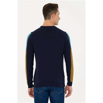 Erkek Lacivert Kazak