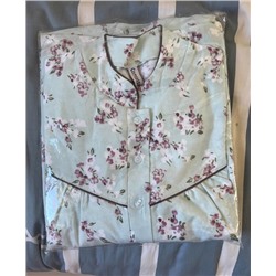 Хлопковая ночная рубашка