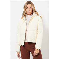 Anorak con capucha - Crudo