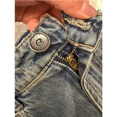 Женские джинсы MIS*S SIXT*Y прямого кроя в ретро стиле с низкой талией