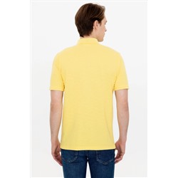 Erkek Açık Sarı Polo Yaka Tişört