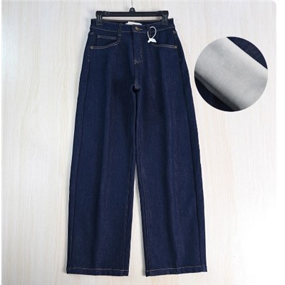 Зимние теплые джинсы из бархата