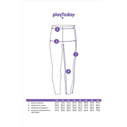 Леггинсы PLAYTODAY, 1130130