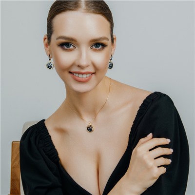 Серьги серебро 52922YB