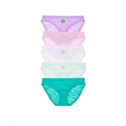 VICTORIA'S SECRET 5-Pack Lace Bikini Panties