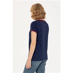 Kadın Lacivert Tişört