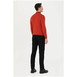 Erkek Siyah Kanvas Pantolon