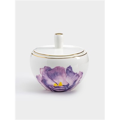 Сахарница, 9х9 см, 0,25 л, фарфор F, Iris